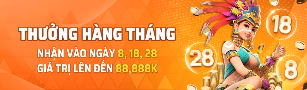 Banner khuyến mãi tại 888P